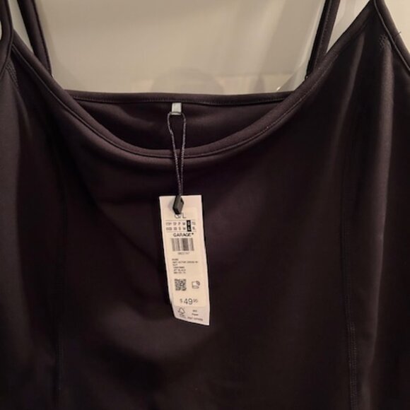 New with Tags Garage Stretch Black Mini Dress w/built in shorts - Picture 5 of 6